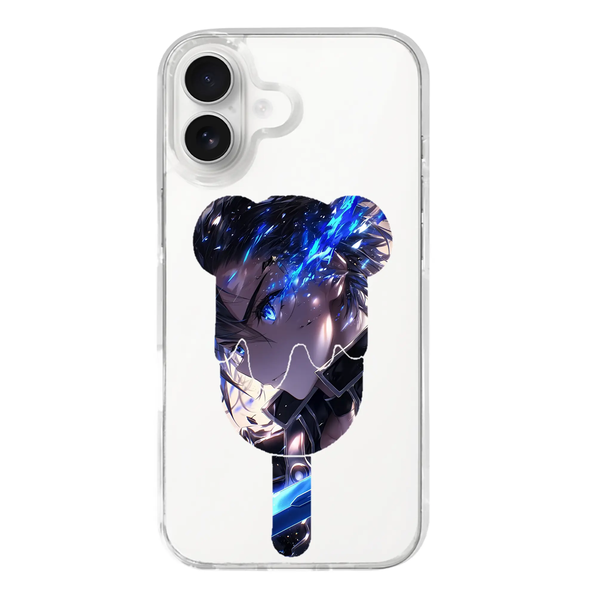 ソードアートオンライン グッズ キリト - iPhone 17シリーズ 透明スマホケース – 薄型・耐衝撃・精密フィット保護カバー